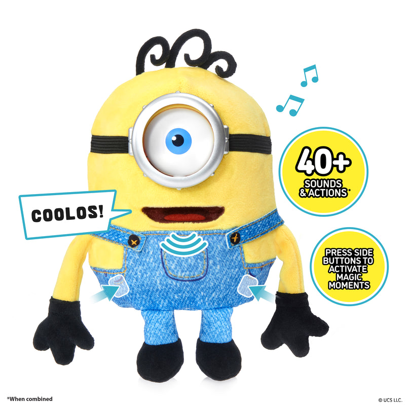REAL FX MINIONS Palm Puppetronic interaktiivne mänguasi - James