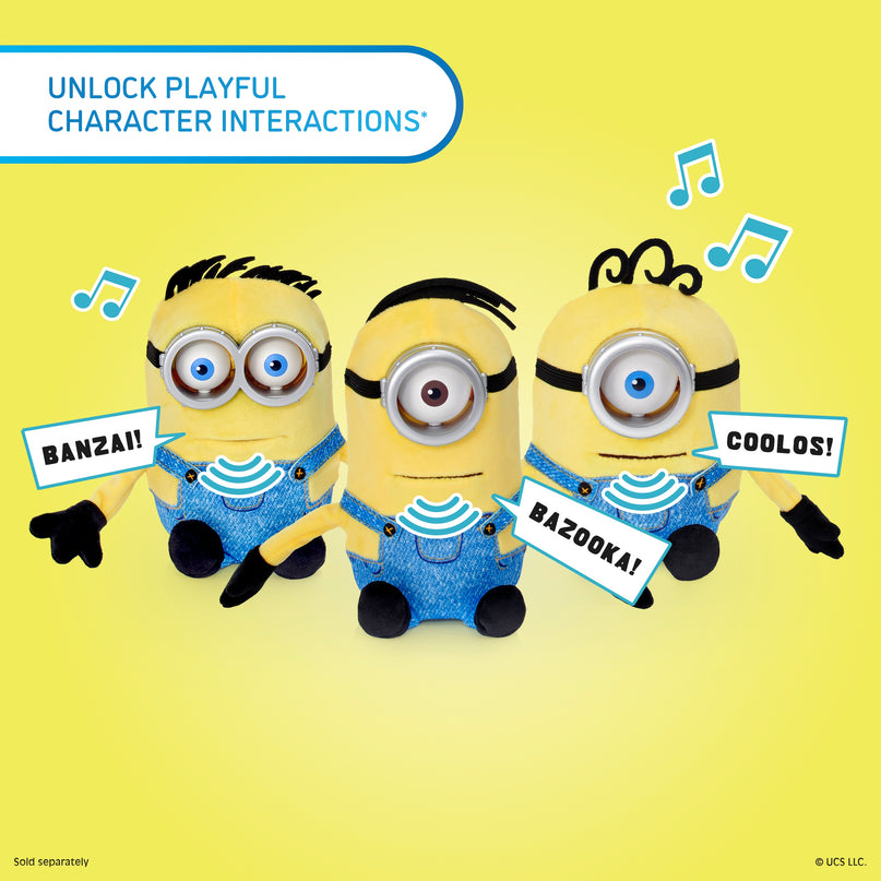 REAL FX MINIONS Palm Puppetronic interaktiivne mänguasi - James