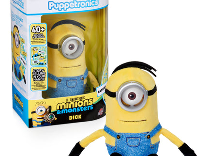 REAL FX MINIONS Palm Puppetronic interaktiivne mänguasi - Dick