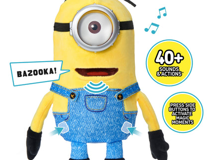 REAL FX MINIONS Palm Puppetronic interaktiivne mänguasi - Dick