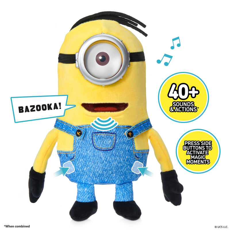 REAL FX MINIONS Palm Puppetronic interaktiivne mänguasi - Dick