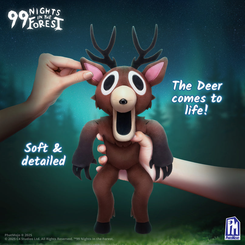 99 NIGHTS IN THE FOREST Deluxe pehme mänguasi Deer