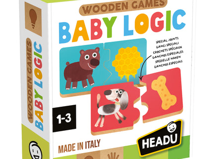 HEADU puidust mäng Baby Logic