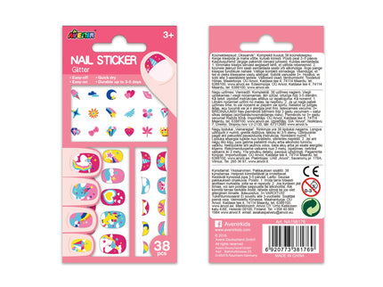 AVENIR Küünekleepsud: Ükssarvik