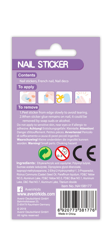 AVENIR Küünekleepsud: Lill