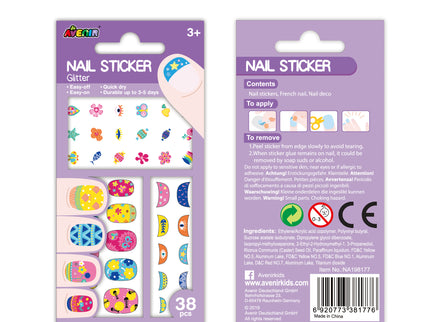 AVENIR Küünekleepsud: Lill