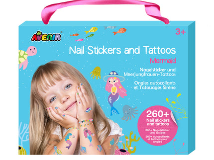 AVENIR küünekleebised ja tätoveeringud - Merineitsi