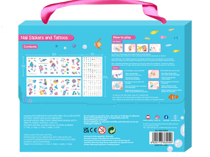 AVENIR küünekleebised ja tätoveeringud - Merineitsi