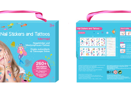 AVENIR küünekleebised ja tätoveeringud - Merineitsi