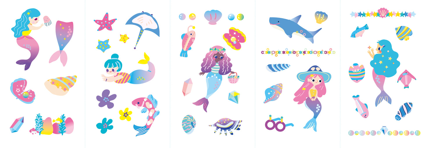 AVENIR küünekleebised ja tätoveeringud - Merineitsi