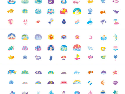 AVENIR küünekleebised ja tätoveeringud - Merineitsi