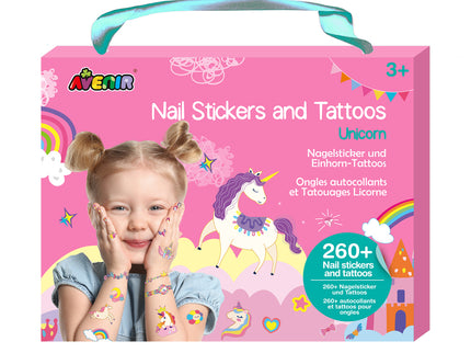 AVENIR küünekleebised ja tätoveeringud - Ükssarvik