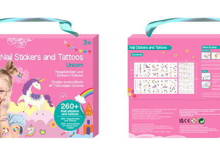 AVENIR küünekleebised ja tätoveeringud - Ükssarvik