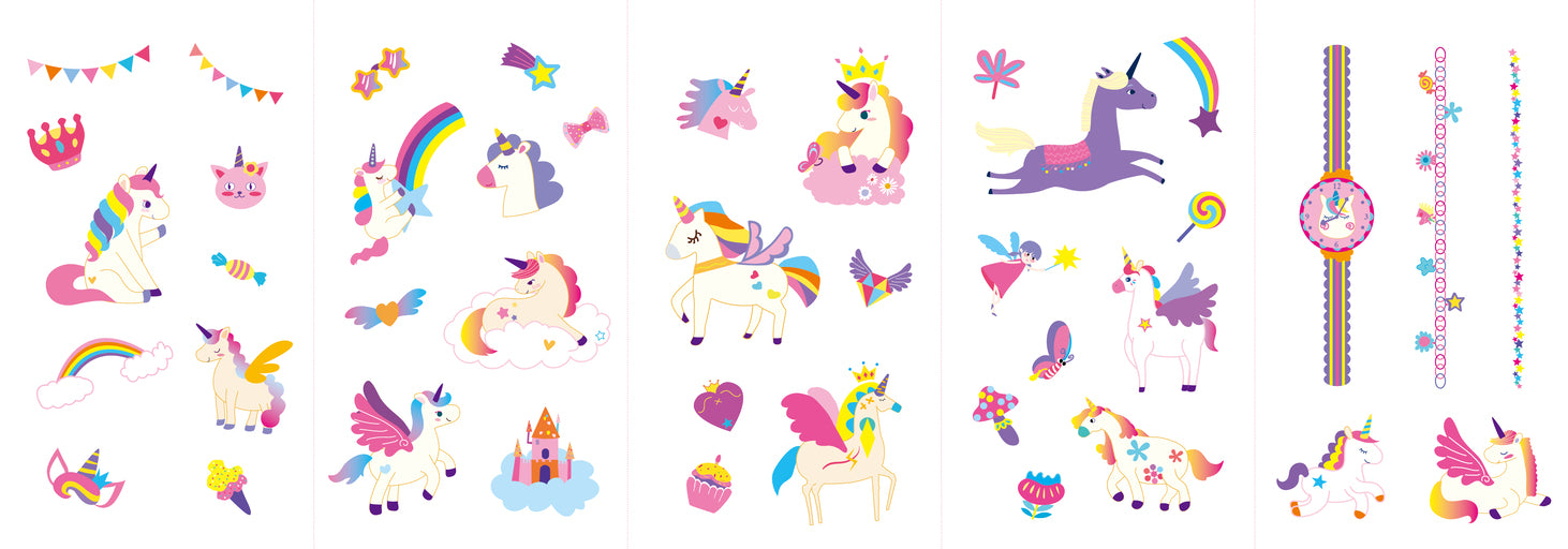 AVENIR küünekleebised ja tätoveeringud - Ükssarvik