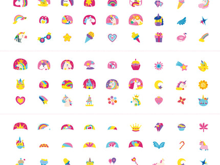 AVENIR küünekleebised ja tätoveeringud - Ükssarvik