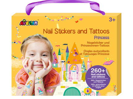 AVENIR küünekleebised ja tätoveeringud - Printsess