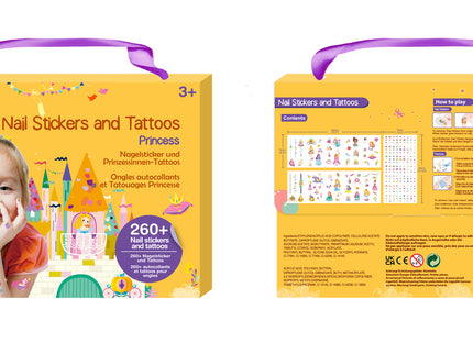 AVENIR küünekleebised ja tätoveeringud - Printsess