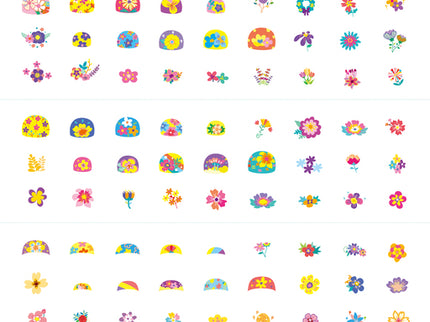 AVENIR küünekleebised ja tätoveeringud - Lill