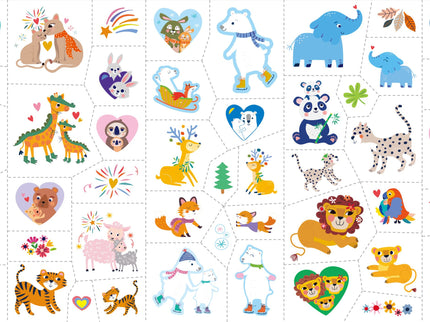 AVENIR Tattoo-kleepsud Loomad