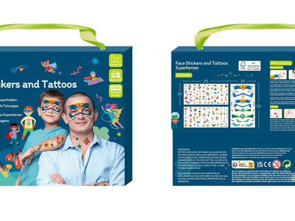 AVENIR Tattoo-kleepsud Superkangelased