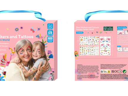 AVENIR Tattoo-kleepsud Fantaasiaaed