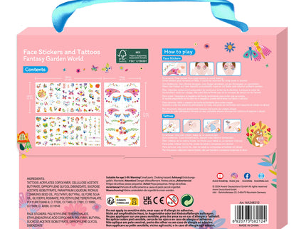 AVENIR Tattoo-kleepsud Fantaasiaaed