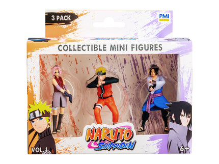 NARUTO figuuride 3-pakk, 7 cm