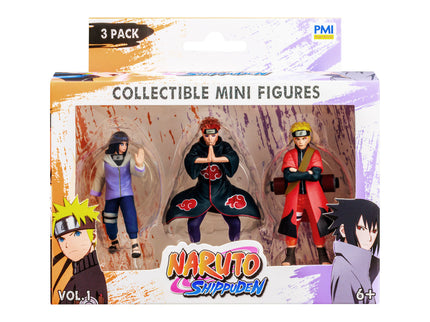 NARUTO figuuride 3-pakk, 7 cm