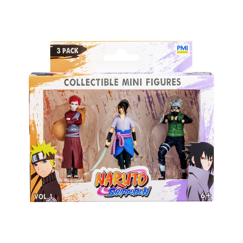 NARUTO figuuride 3-pakk, 7 cm