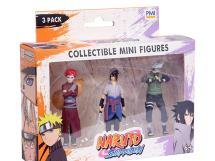 NARUTO figuuride 3-pakk, 7 cm