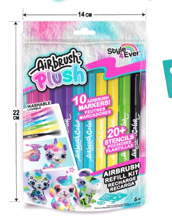 AIRBRUSH plush-täitekomplekt