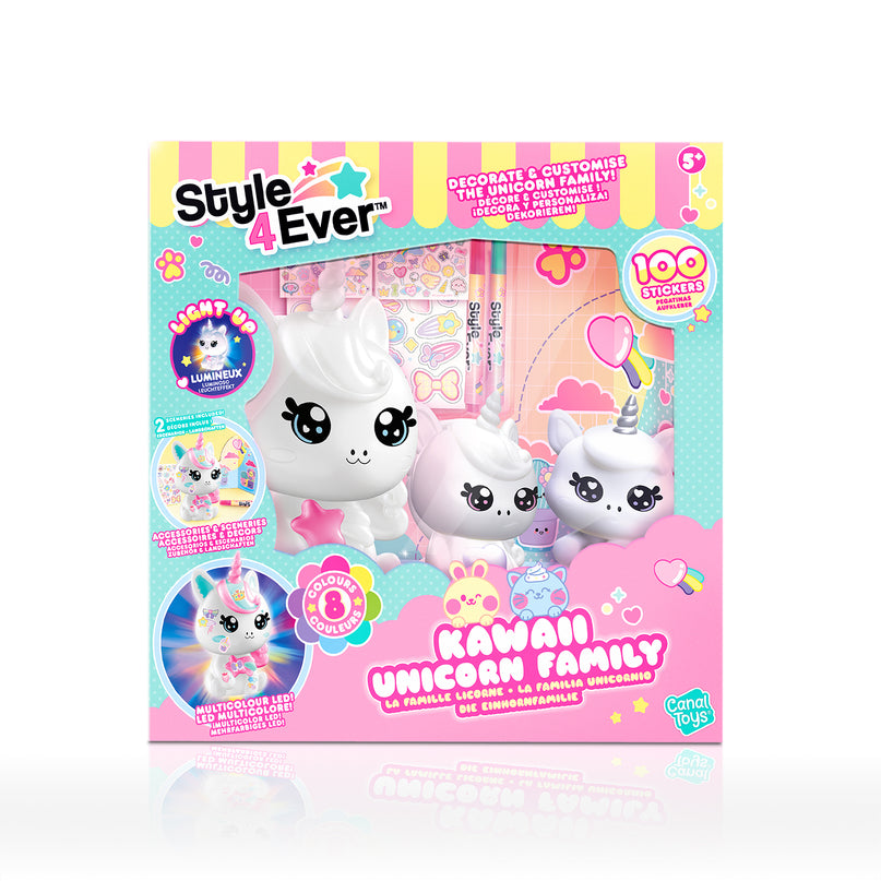 STYLE 4 EVER dekoreeritav lamp Unicorn Family