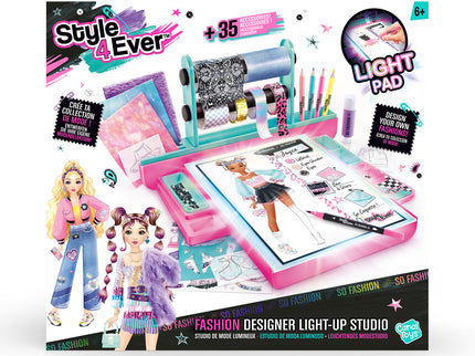 STYLE 4 EVER loomingukomplekt Fashion Designer Light-up Studio