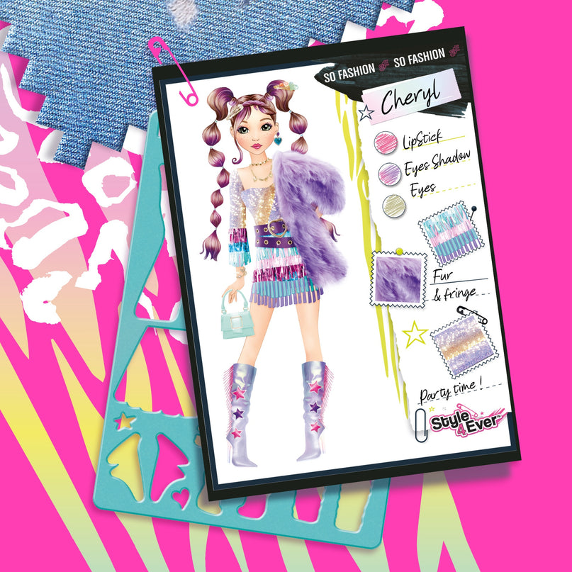 STYLE 4 EVER loomingukomplekt Fashion Designer Light-up Studio