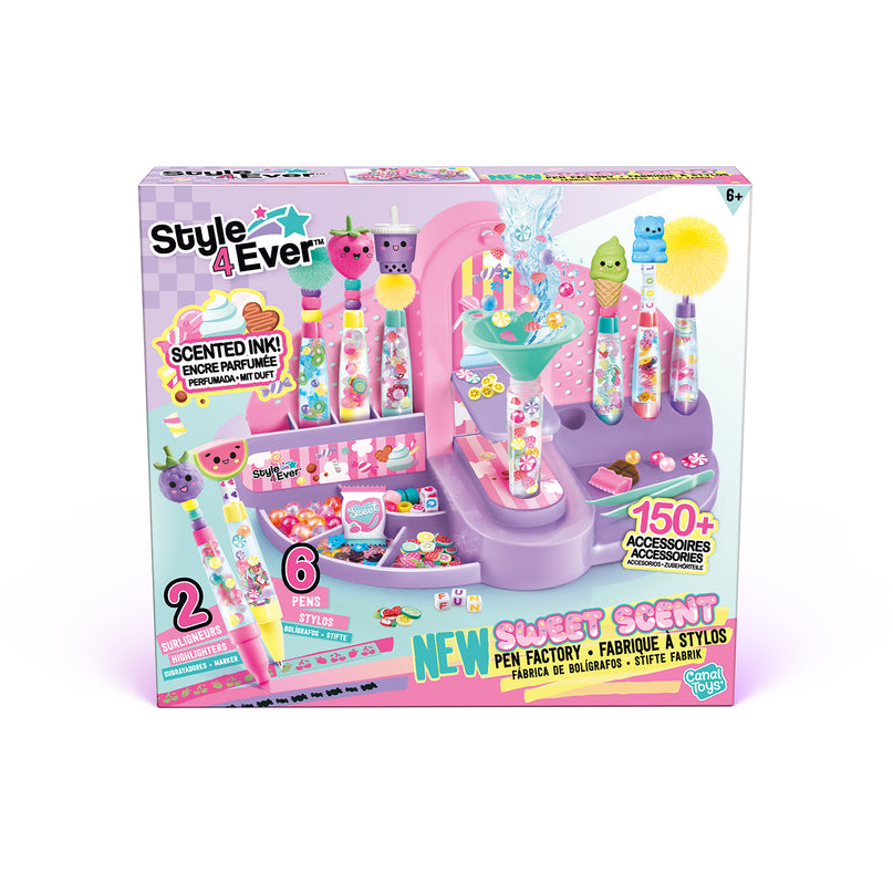 STYLE 4 EVER Pliiatsite dekoreerimise komplekt Pen Factory Sweet Scent