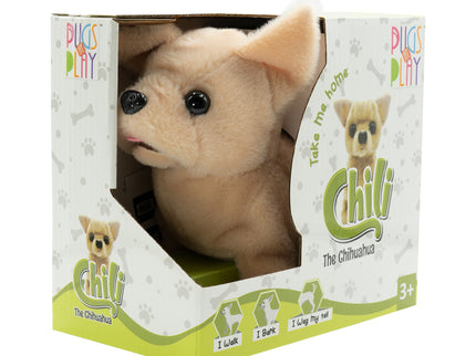 PUGS AT PLAY Kõndiv koer Chili