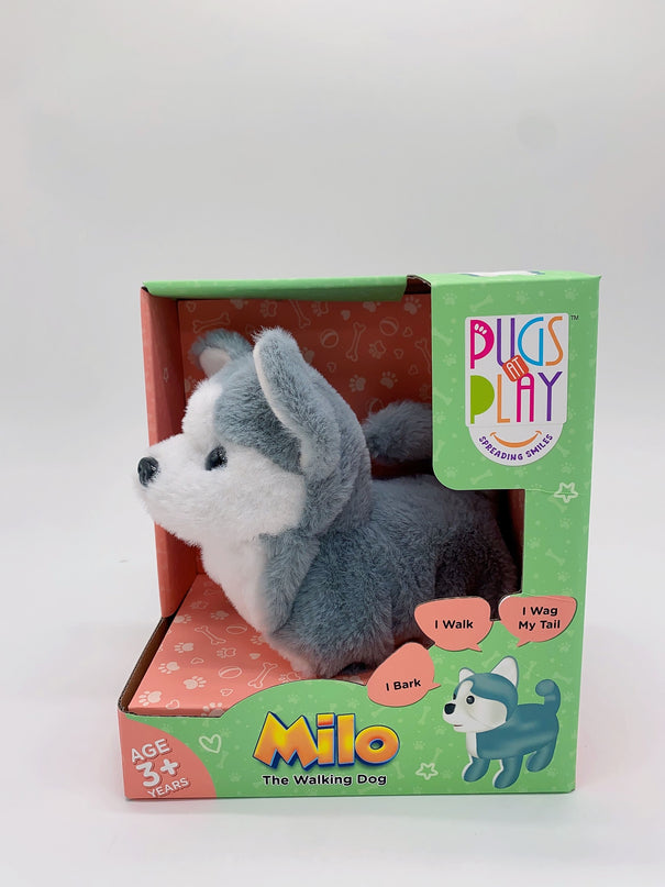 PUGS AT PLAY Kõndiv koer Milo