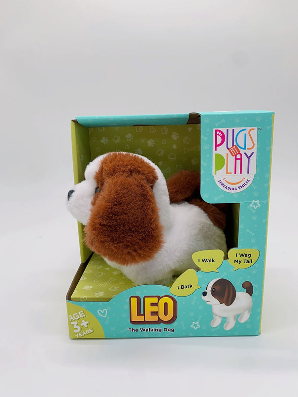 PUGS AT PLAY Kõndiv koer Leo