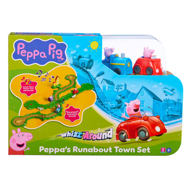 PEPPA PIG Whizz Around Peppa Mängukomplekt Peppa päev väljas