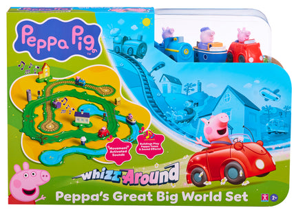 PEPPA PIG Whizz Around Peppa Mängukomplekt Peppa maailm