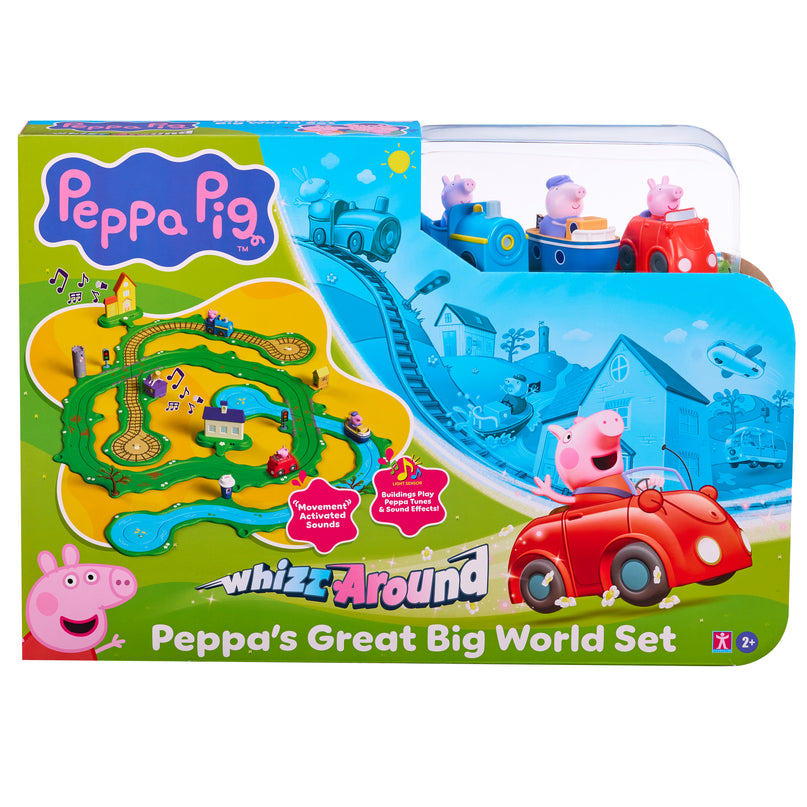 PEPPA PIG Whizz Around Peppa Mängukomplekt Peppa maailm