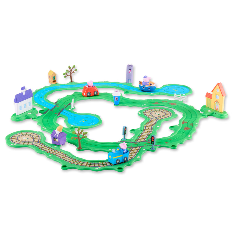 PEPPA PIG Whizz Around Peppa Mängukomplekt Peppa maailm