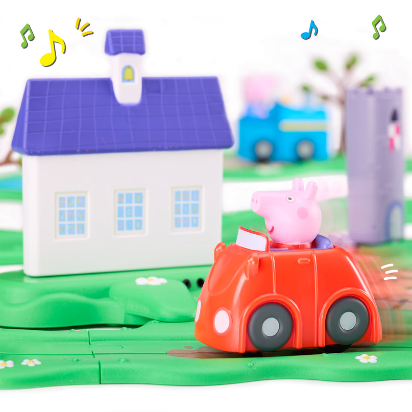 PEPPA PIG Whizz Around Peppa Mängukomplekt Peppa maailm