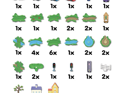 PEPPA PIG Whizz Around Peppa Mängukomplekt Peppa maailm