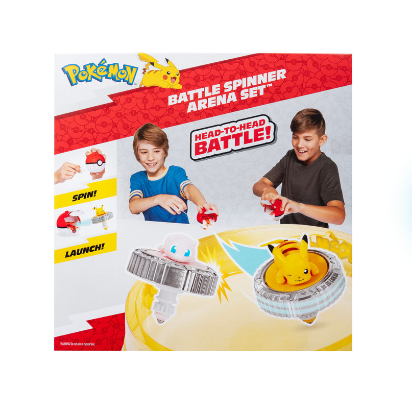 POKEMON Battle Spinner 2-pakk koos staadioniga