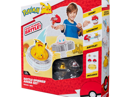 POKEMON Battle Spinner 2-pakk koos staadioniga