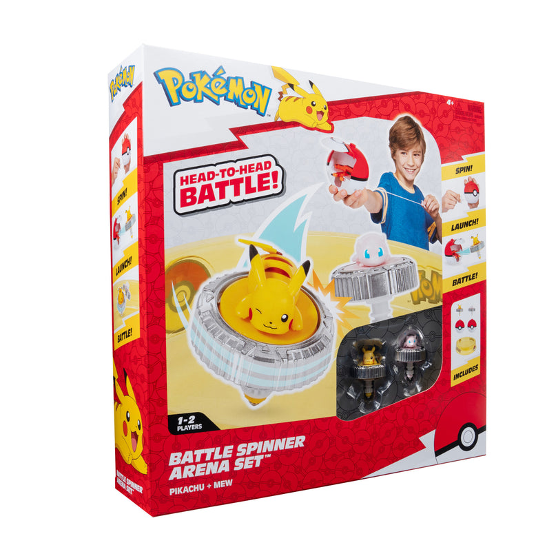 POKEMON Battle Spinner 2-pakk koos staadioniga