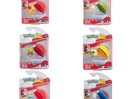 POKEMON W14 Clip ´N Go figuuriga