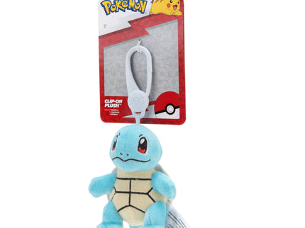 POKEMON W8 Clip-on pehme mänguasi, 8 cm