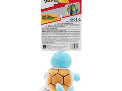 POKEMON W8 Clip-on pehme mänguasi, 8 cm